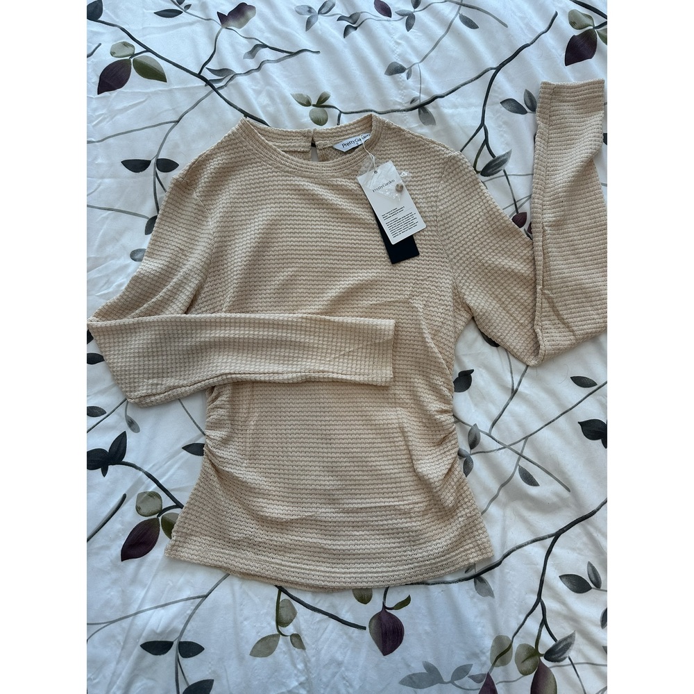 Pretty Garden Cream long sleeve